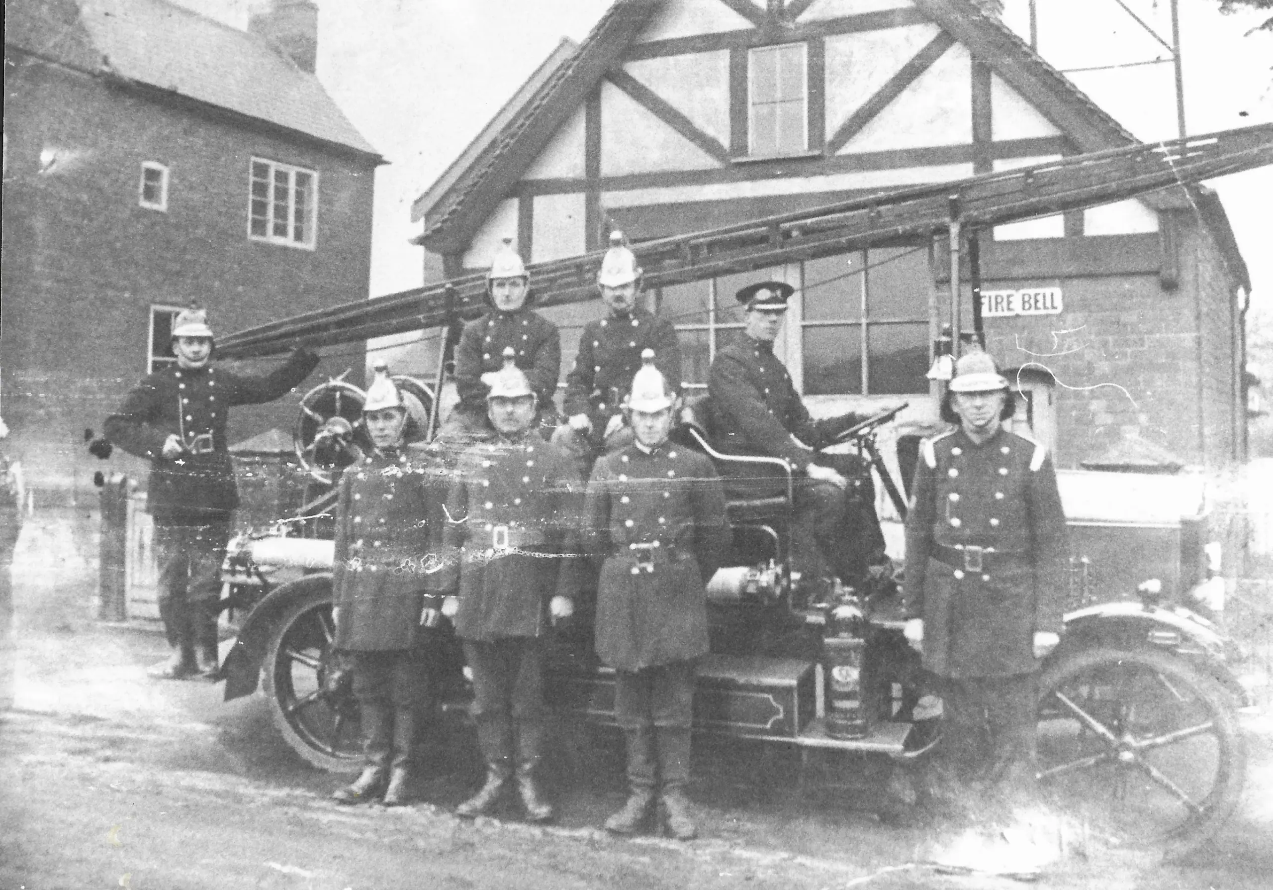 Shifnal fire brigade c1925